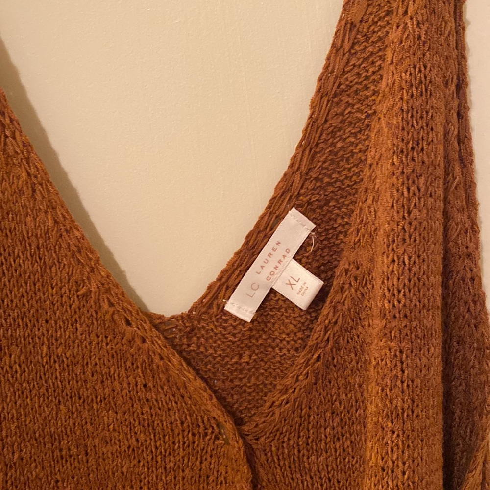 Lauren Conrad LC sleeveless top XL - Picture 2 of 4